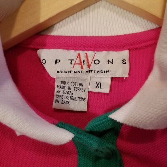 Adrienne Vittadini OPTIONS Vintage L/S Button Up XL - Picture 3 of 8